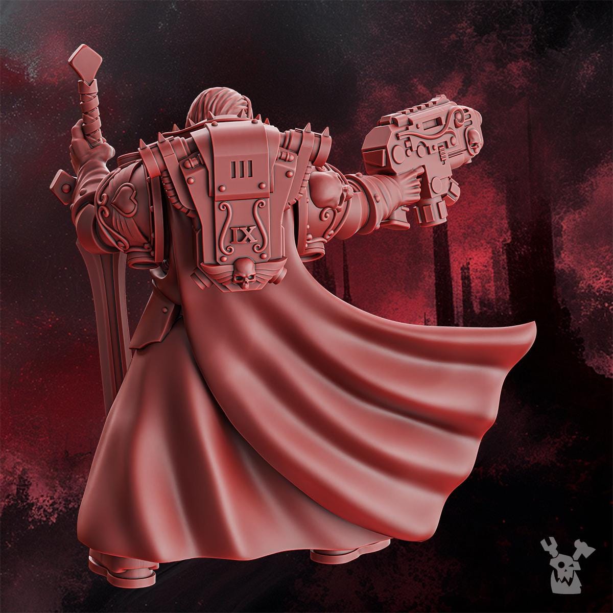 Crimson Wing Great Curator Mathias - DakkaDakka - Blood Angel Proxy
