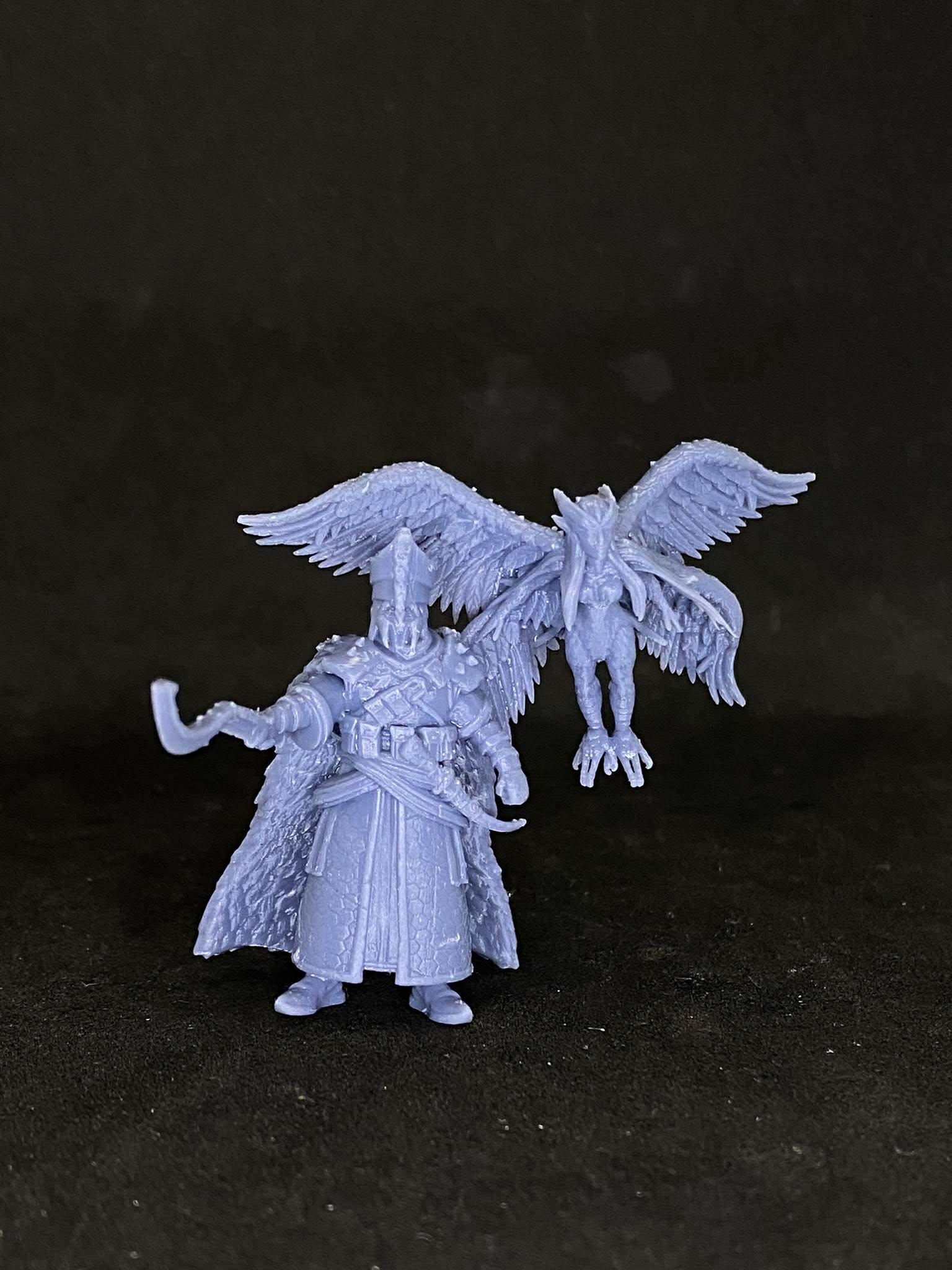 Marawi Sultan Captain | Grimdark Fantasy Commander | Trench Compatible | Unpainted Display Model | Papsikels Sculpt