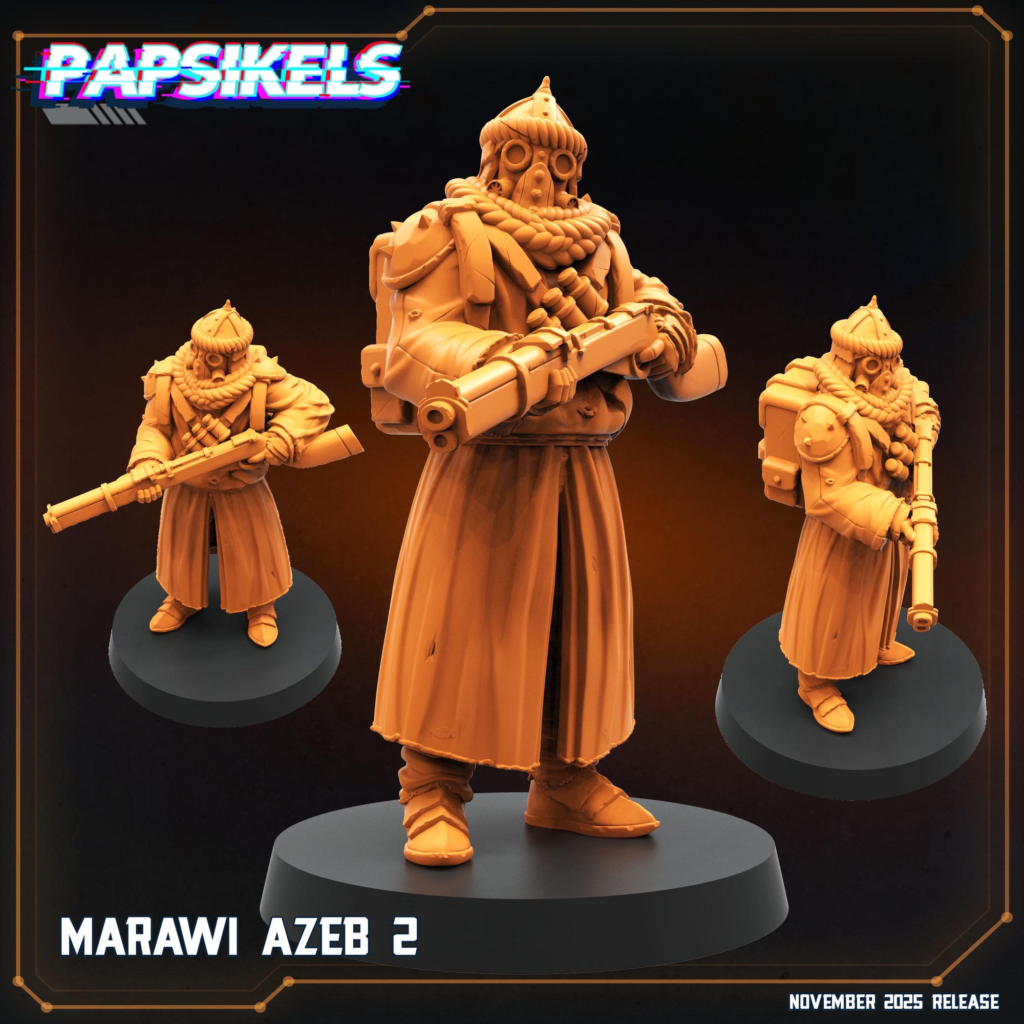 Marawi Azebs - Papsikels - Trench Crusade Compatible Sultanates