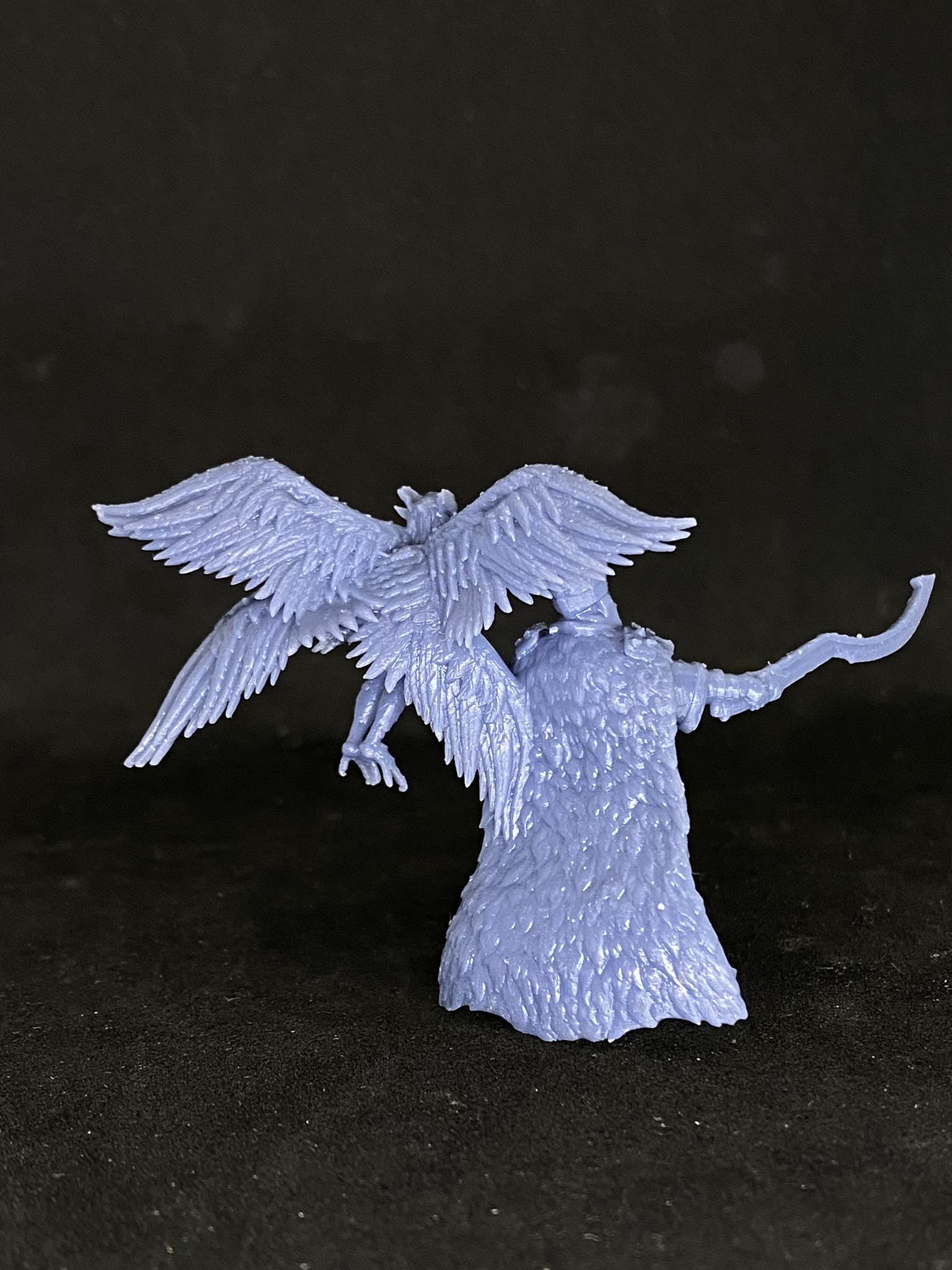 Marawi Sultan Captain | Grimdark Fantasy Commander | Trench Compatible | Unpainted Display Model | Papsikels Sculpt