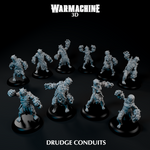 a bunch of white plastic soldiers on a black background