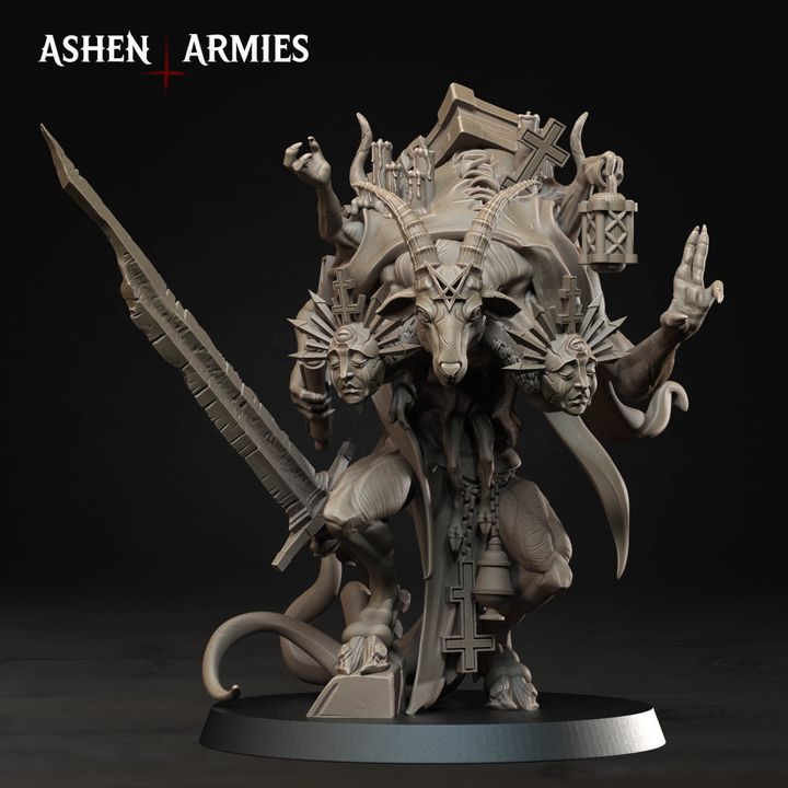 A detailed 3D model of a fantastical creature, possibly a dragon or serpent, with intricate details and a complex design.