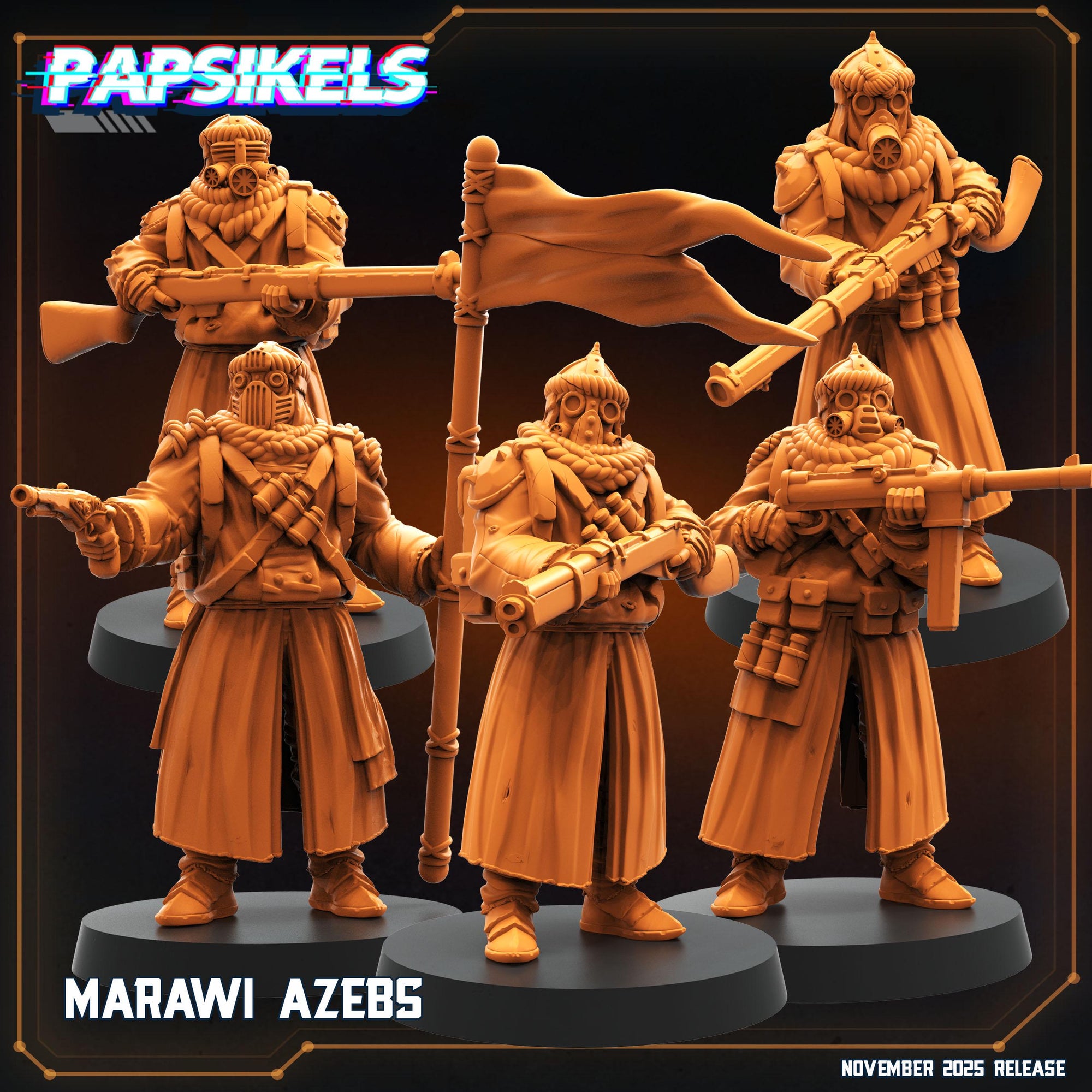 Marawi Azebs - Papsikels - Trench Crusade Compatible Sultanates