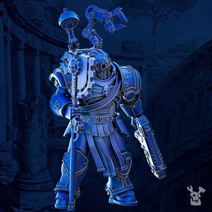 Legio Prima Mechanic - DakkaDakka - GrimDark - Ultra Proxy - Tech marine Proxy