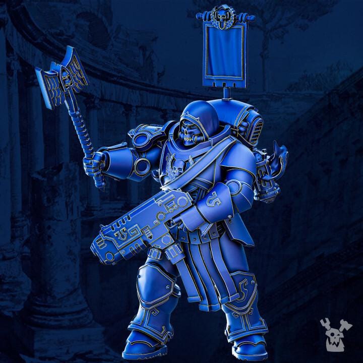 Legio Prima Priest - DakkaDakka - Grimdark - Ultra Proxy - Chaplain Proxy