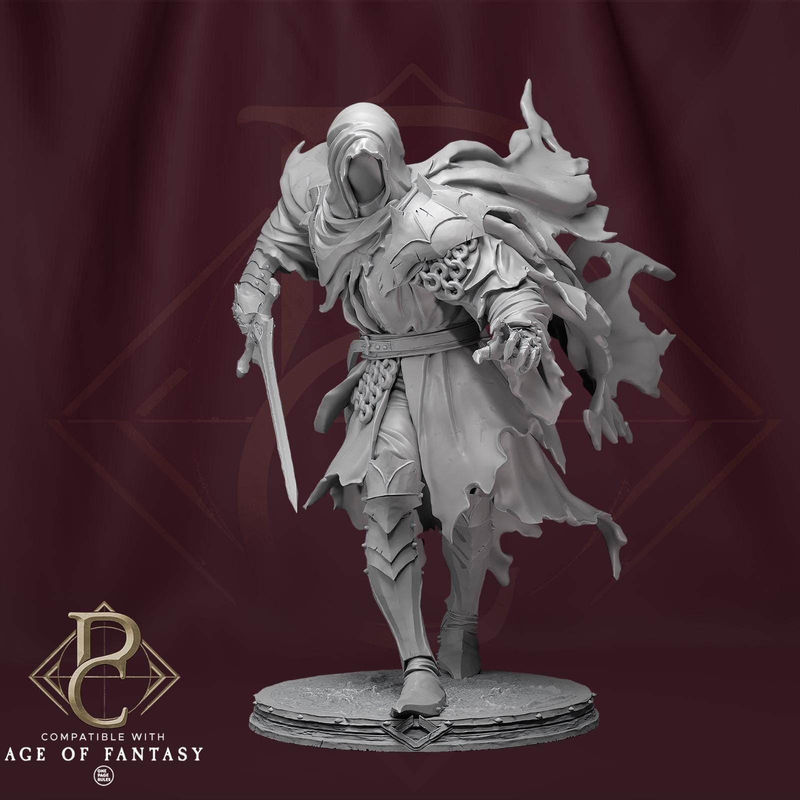 Savarkar - Trench Crusade Assassin Proxy - D&D Wraith, fighter, Rogue, warrior