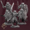 Unascended x5 - D&D Guards, Knights, Paladin, Warrior. - Trench Crusade Proxy