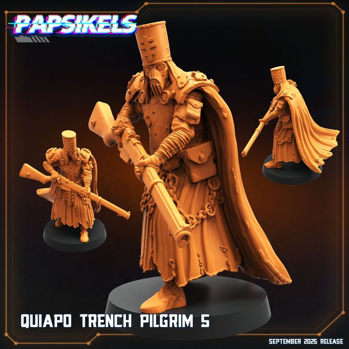 Quiapo Trench Pilgrims – Papsikels Miniatures | Trench Crusade Compatible