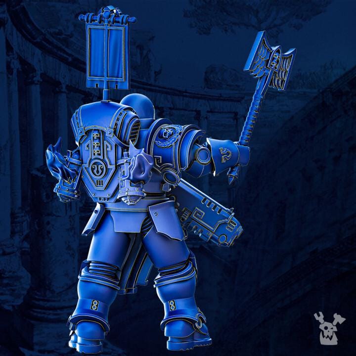 Legio Prima Priest - DakkaDakka - Grimdark - Ultra Proxy - Chaplain Proxy