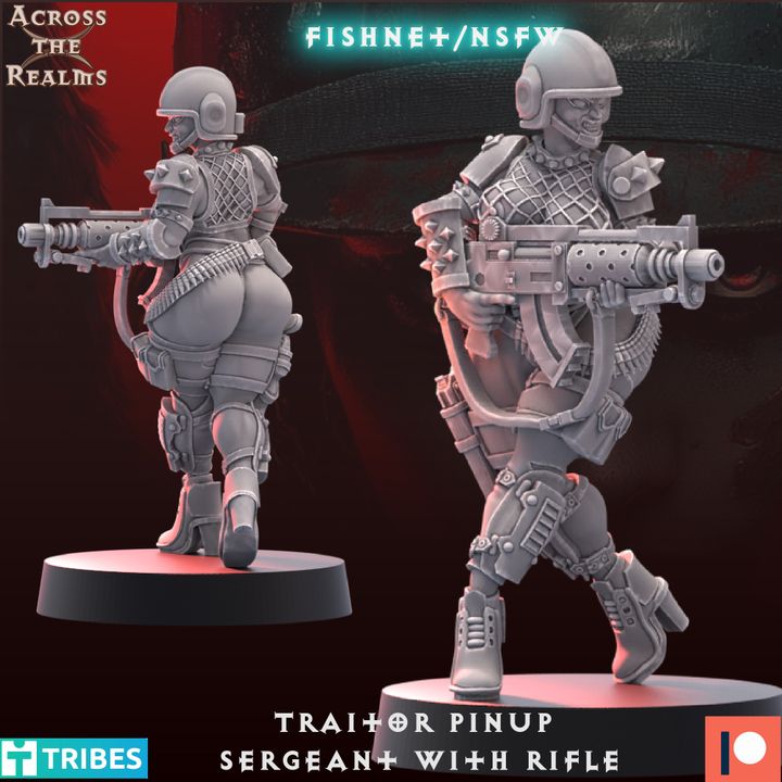 a female character in a futuristic military uniform, holding a weapon and standing in a defensive stance.
