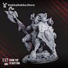 Spacelair Embodimech – Heavy Sci-Fi Guardian Walker | 117mm Resin Miniature | Grimdark Wargame Compatible