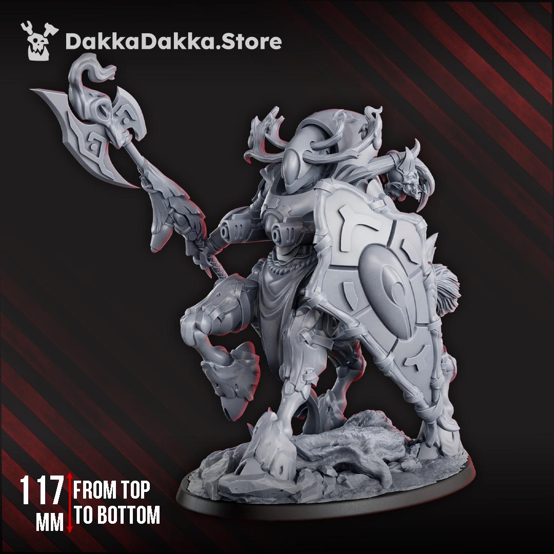 Spacelair Embodimech – Heavy Sci-Fi Guardian Walker | 117mm Resin Miniature | Grimdark Wargame Compatible