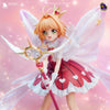 Card Catcher Magical Girl Statue – Winged Fairy Resin Display Figure – Unpainted 3D Printed Collector Model – Sculpted by KAI