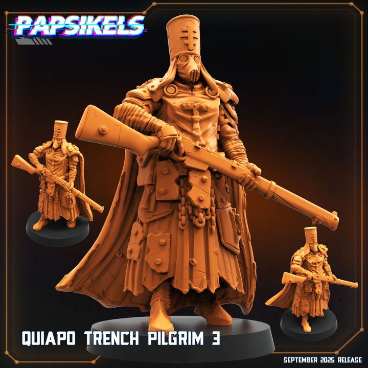 Quiapo Trench Pilgrims – Papsikels Miniatures | Trench Crusade Compatible