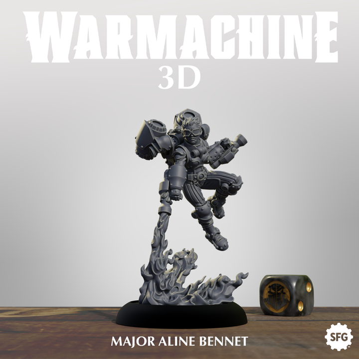 a 3D model of a character, likely from a video game, displayed on a stand.