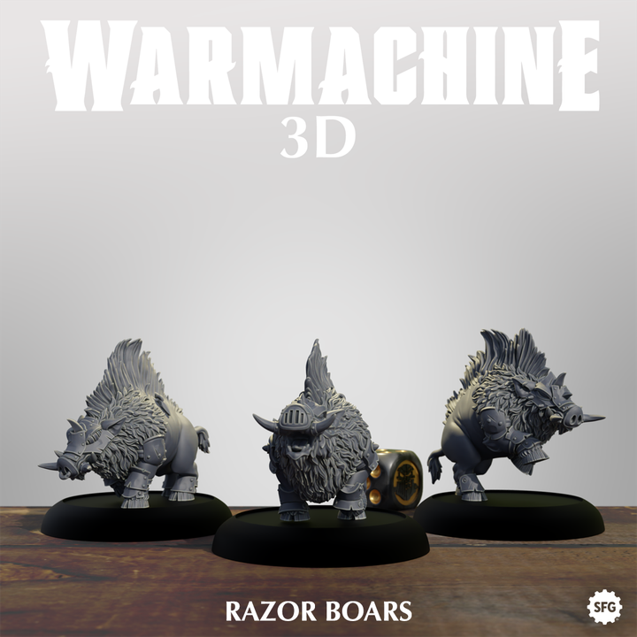 Thornfall Alliance - Pigs! - SFG - Warmachine.