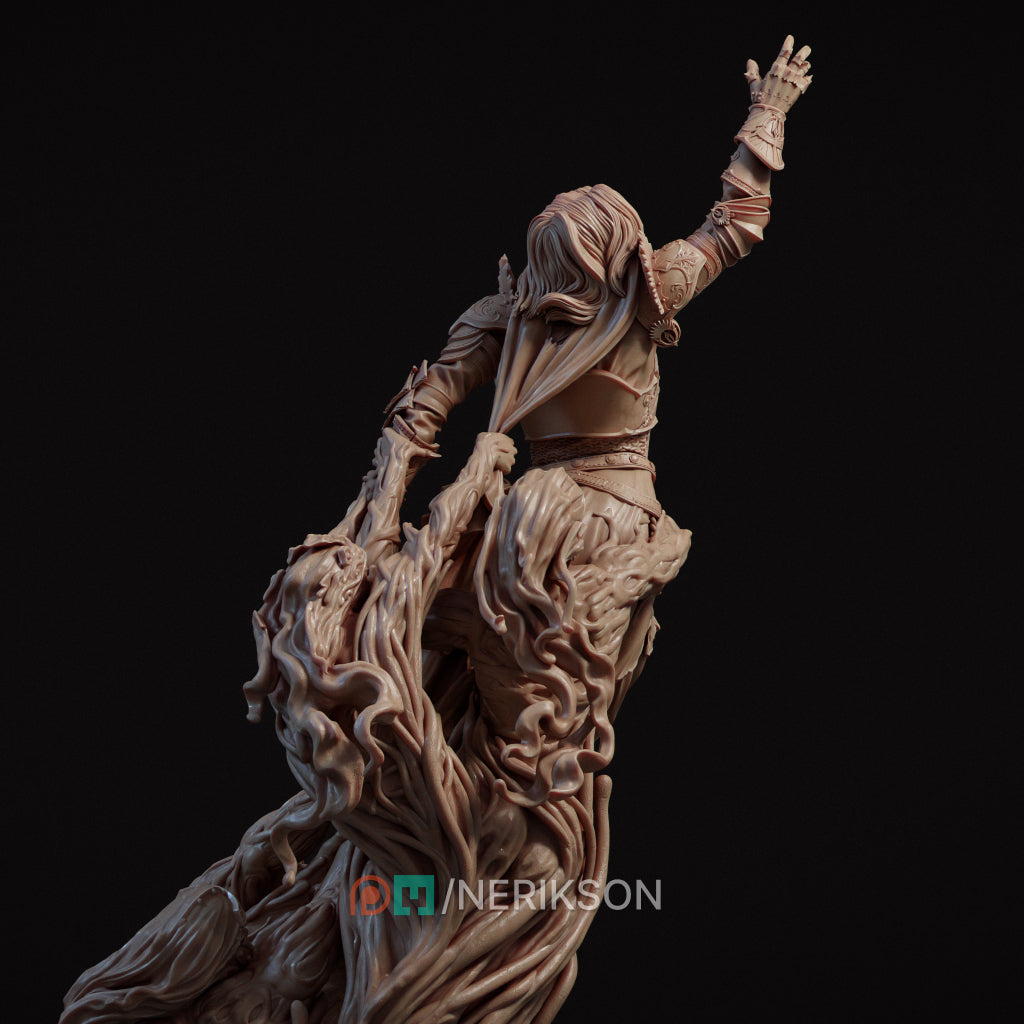 Torment of Faith Statue • Fantasy Figure • 75mm or 140mm • Unpainted • Nerikson