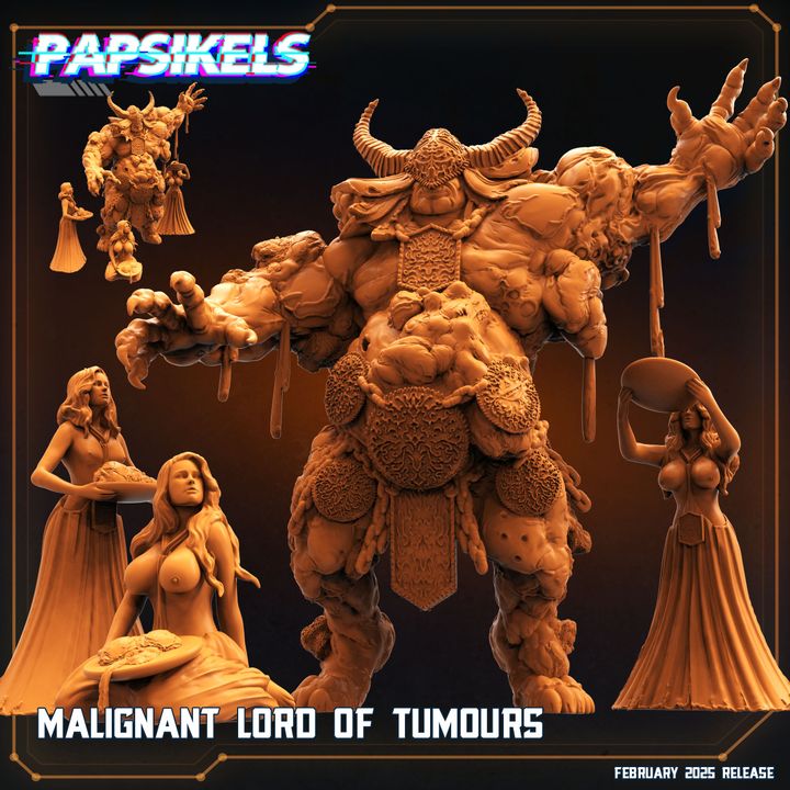Malignant Lord | Trench Crusade Compatible | Designed by Papsikels