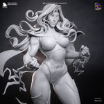 Bright Cardigan Resin Statue • Heroine Display Figure  Unpainted Collector Model