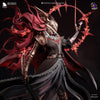 Blade of Rot Unpainted Resin Statue | Corrupted Sword Saint Warrior | Dark Fantasy Display Figure