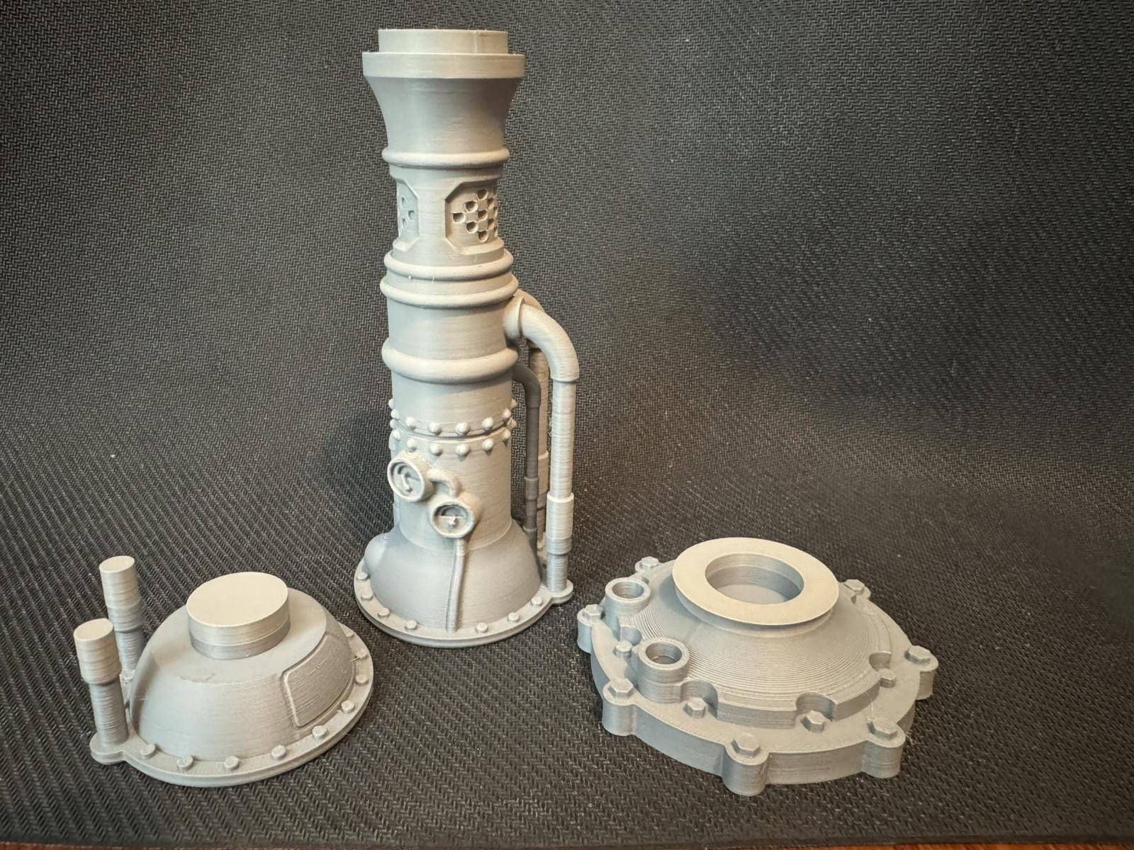 Steampunk vent Minature terrain 32mm scale.