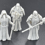 Trench Crusade Compatible- Black Grail Plague Knights. -With Bases- ABS Resin