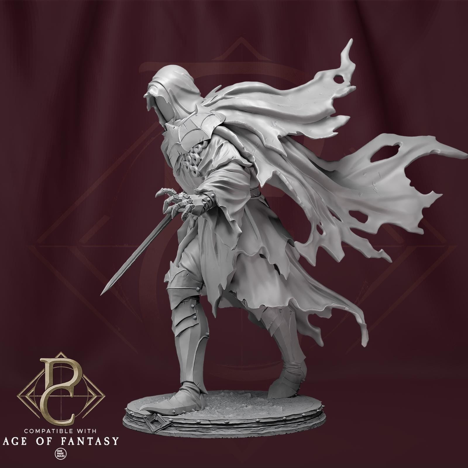 Savarkar - Trench Crusade Assassin Proxy - D&D Wraith, fighter, Rogue, warrior