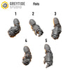 Anvil Wardens Fist x10 | Salamander Proxy Resin Bitz | 32mm Grimdark Power Fists