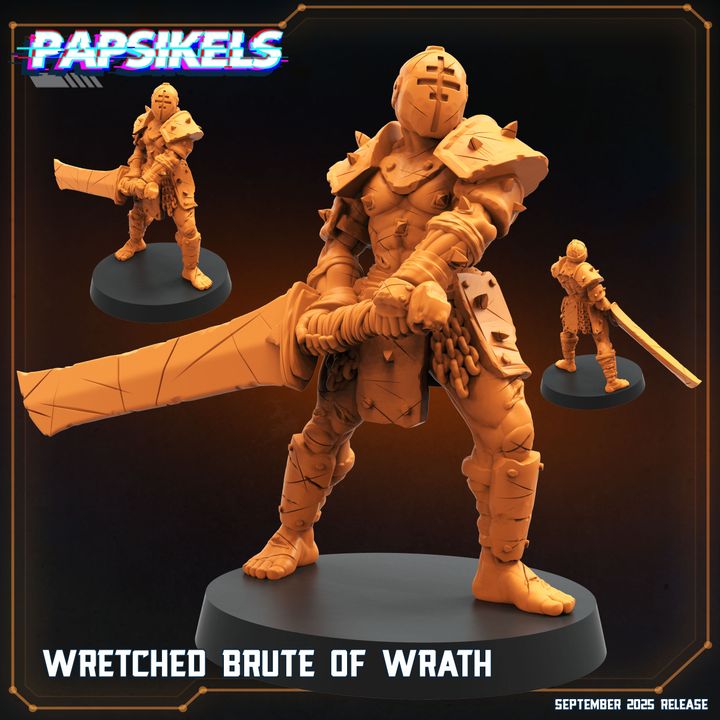 Wretched Brutes of Wrath – Papsikels Miniatures | Trench Crusade Compatible