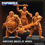Wretched Brutes of Wrath – Papsikels Miniatures | Trench Crusade Compatible