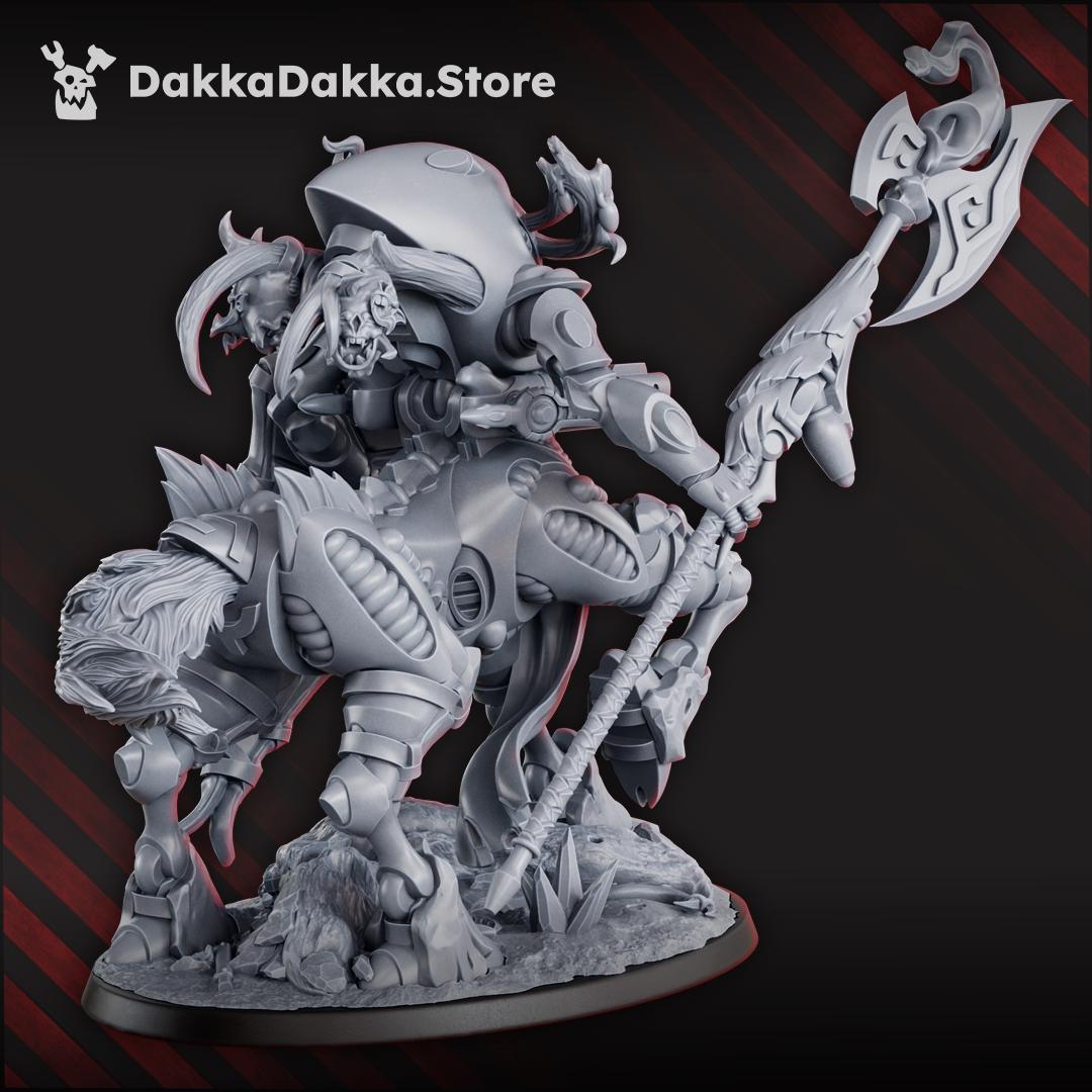 Spacelair Embodimech – Heavy Sci-Fi Guardian Walker | 117mm Resin Miniature | Grimdark Wargame Compatible