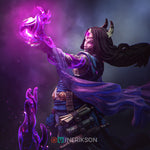 Price of Magic | Fantasy Sorceress Miniature by Nerikson | Unpainted Resin Model