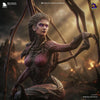 Infested Queen Alien Horror Display Statue | Large 3D Printed Resin Sculpture | Unpainted Collectible Model