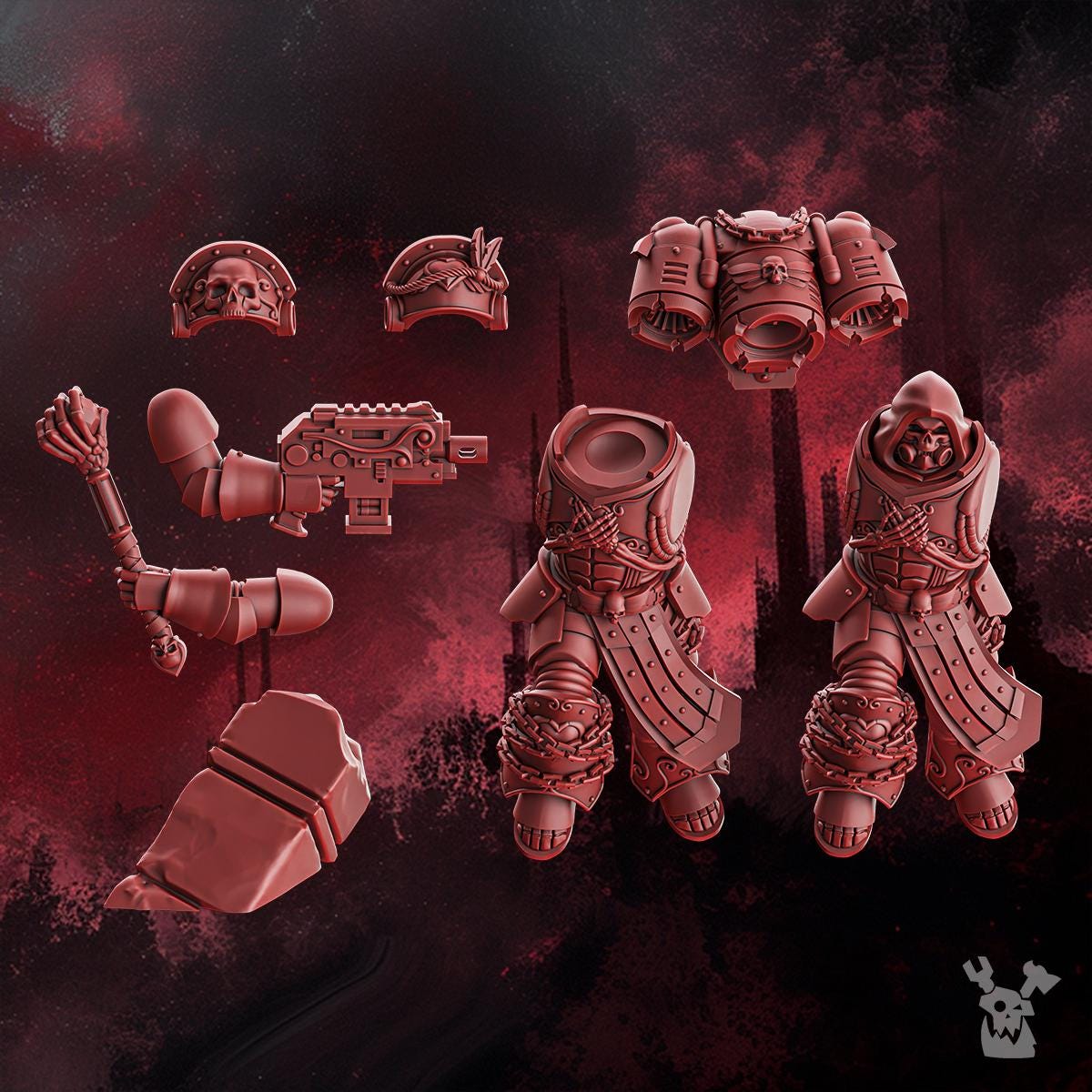 Crimson Wings Lazarus - DakkaDakka - Grtimdark - Blood Angel Proxy