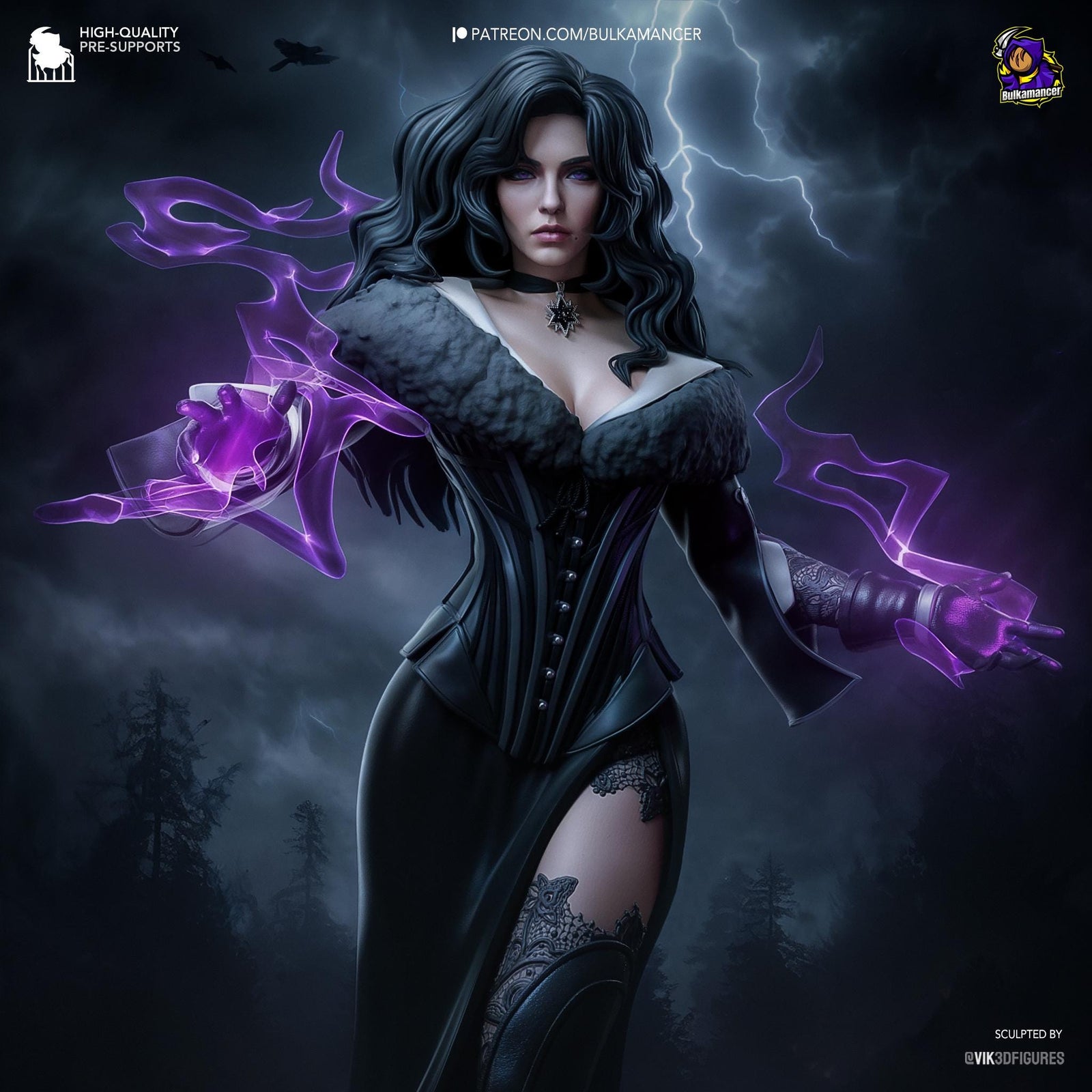 a woman in a corset with a sword in her hand