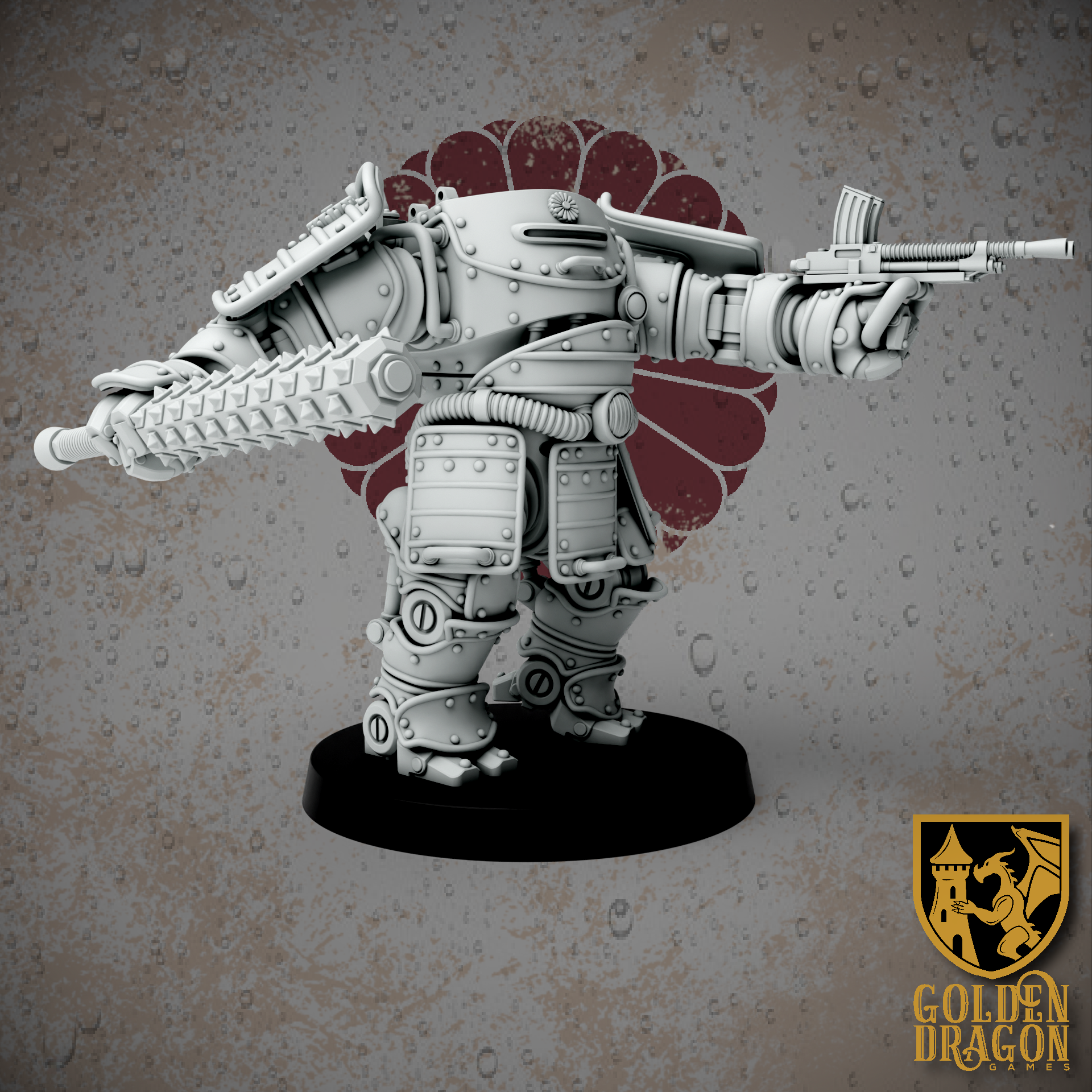 Empire of Japan- ShugoYoroi x3 | Armored Samurai Battlesuit | GoldenDragon Games