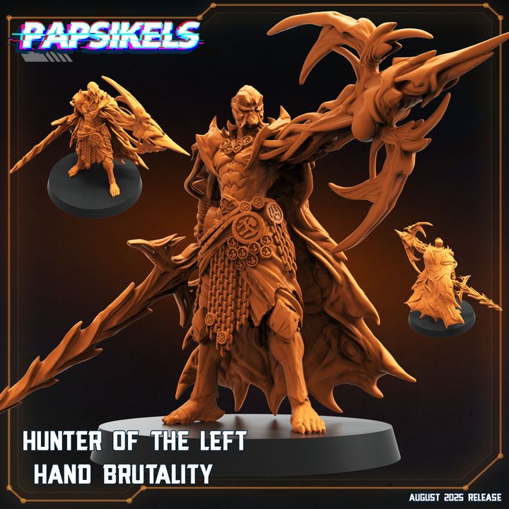 Hunter of the Left Hand | Trench Crusade Compatible | Designed by Papsikels