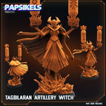 Artillery Witch | Trench Crusade Compatible| Designed by Papsikels